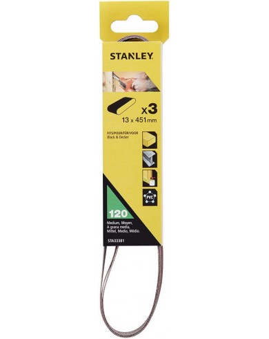 STANLEY brusni trak, ozek, 120g, 13mm STA33381