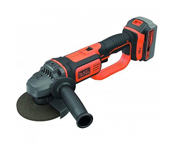 Akumulatorski kotni brusilnik Black & Decker BCG720M1