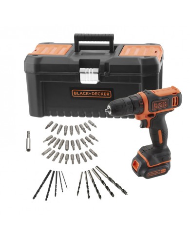 Akumulatorski vrtalnik Black & Decker BDCDD121KA