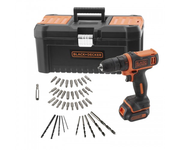 Akumulatorski vrtalnik Black & Decker BDCDD121KA