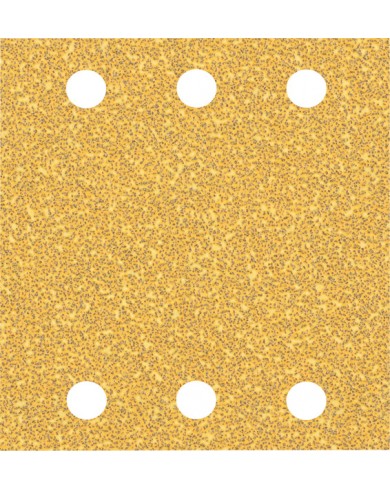 10-delni komplet brusnih papirjev s 6 luknjami Bosch EXPERT C470 za vibracijske brusilnike, 115 x 107 mm, G40 2608900890