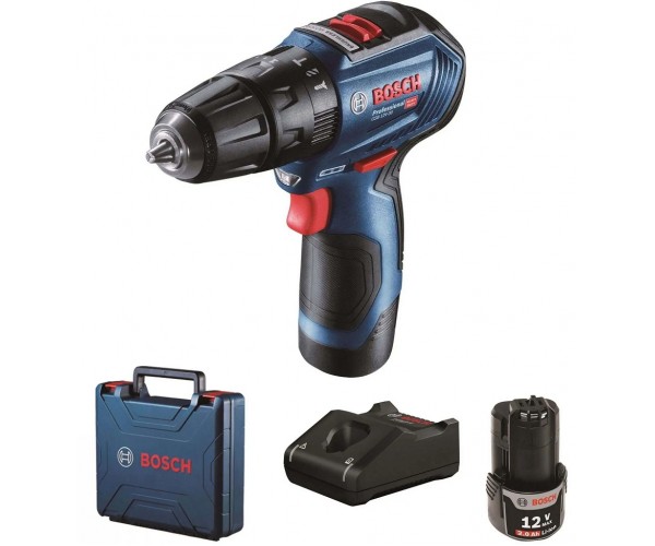 Akumulatorski udarni vrtalnik Bosch GSB 12V-30 06019G9100 