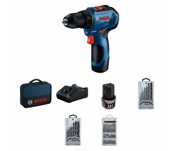 Akumulatorski vrtalni vijačnik Bosch GSR 12V-30 06019G9001