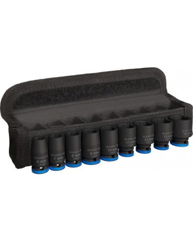 Komplet PRO Impact Socket Set Bosch, 1/4 palca, standardni, 9-delni 2608003034