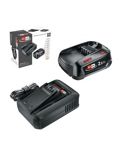 Začetni komplet Bosch 18V, 1x 2,5 Ah + AL 18V-44 1600A031T4