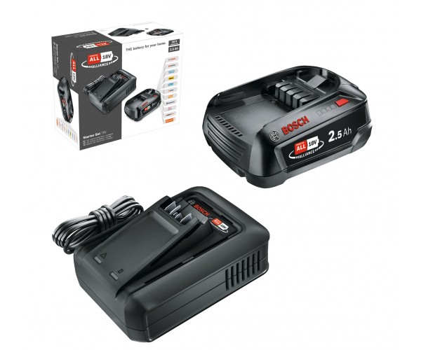 Začetni komplet Bosch 18V, 1x 2,5 Ah + AL 18V-44 1600A031T4