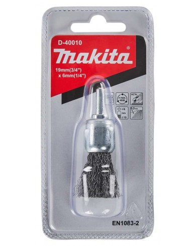 Čopičasta žična krtača valovita žica 19 mm Makita D-40010
