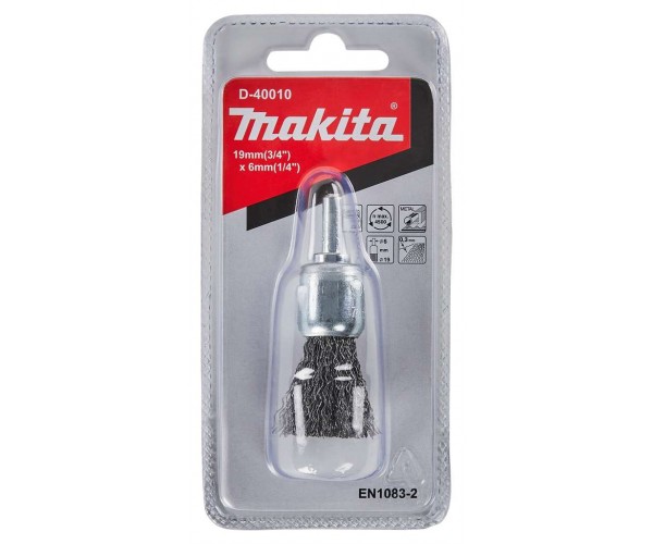 Čopičasta žična krtača valovita žica 19 mm Makita D-40010 Čopičasta žična krtača valovita žica 19 mm Makita D-40010