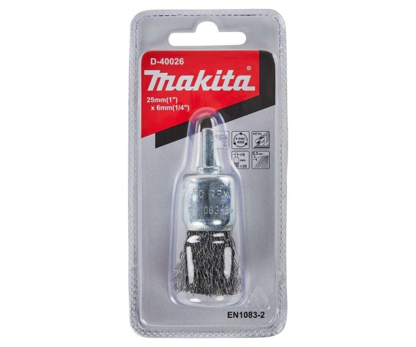 Čopičasta žična krtača valovita žica 25 mm Makita D-40026 Čopičasta žična krtača valovita žica 25 mm Makita D-40026