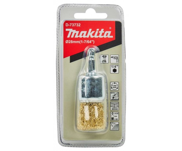 Čopičasta žična krtača valovita žica 28 mm Makita D-73732 Čopičasta žična krtača valovita žica 28 mm Makita D-73732