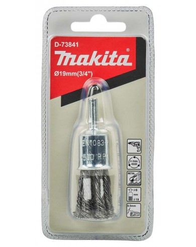 Čopičasta žična krtača pletena žica 19 mm Makita D-73841