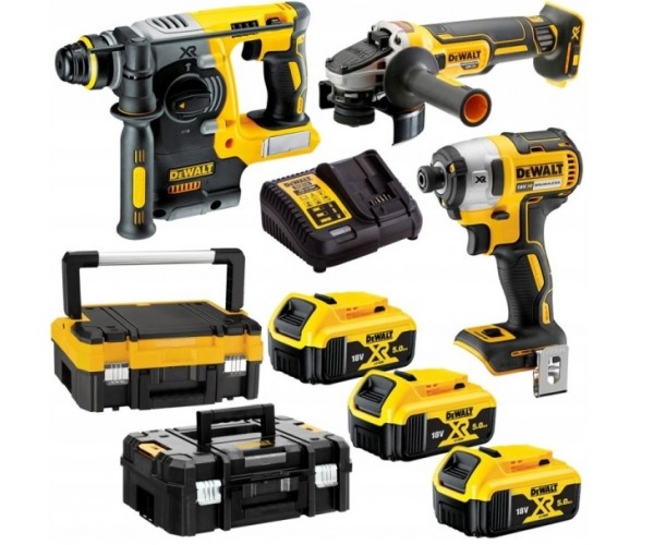 3-delni set orodja Dewalt DCK305P3T 