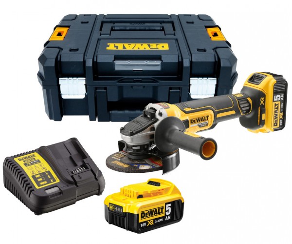 Akumulatorski kotni brusilnik Dewalt DCG405P2