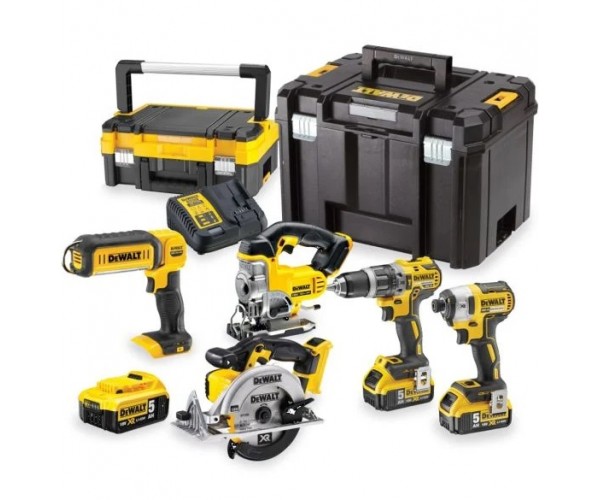 5-delni set orodja Dewalt DCK551P3T