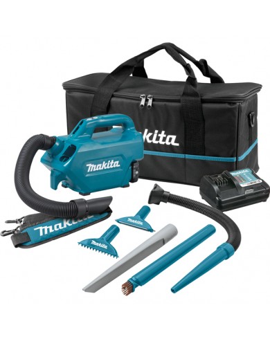 Akumulatorski kompaktni sesalec puhalnik 12V CXT Makita CL121DWA