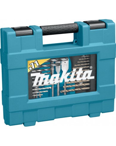 71-delni set za vrtanje in vijačenje Makita D-33691 71-delni set za vrtanje in vijačenje Makita D-33691