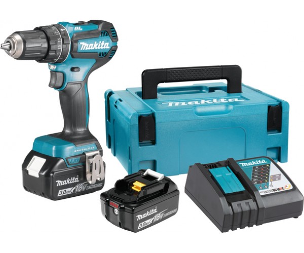 Akumulatorski vibracijski vrtalnik vijačnik 18V Makita DHP485RFJ Akumulatorski vibracijski vrtalnik vijačnik 18V Makita DHP485RFJ