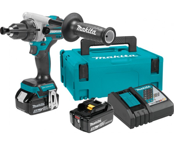 Akumulatorski vibracijski vrtalnik vijačnik 18V Makita DHP492RTJ Akumulatorski vibracijski vrtalnik vijačnik 18V Makita DHP492RTJ