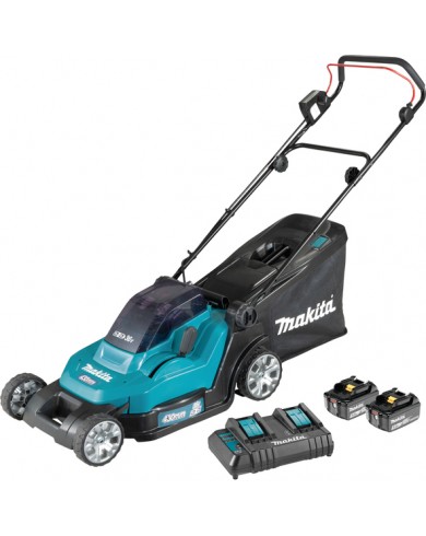 Akumulatorska potisna kosilnica 18V LXT Makita DLM432CT2