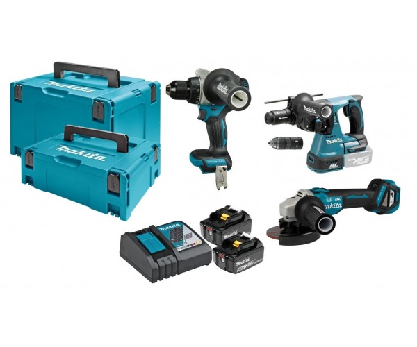 3-delni set orodja Makita DLX3B891