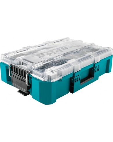 Globok srednji organizator s prozornim pokrovom Makita P-91045