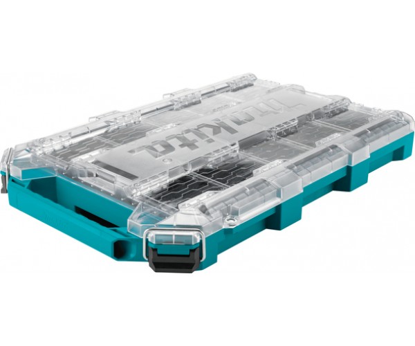 Nizek srednji organizator s prozornim pokrovom Makita P-91051