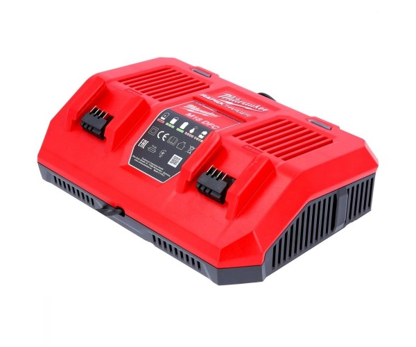 Hitri dvojni polnilnik Milwaukee M18 DFC