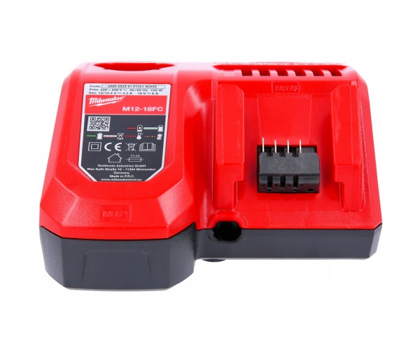 Hitri polnilnik Milwaukee M12-18 FC 4932451079