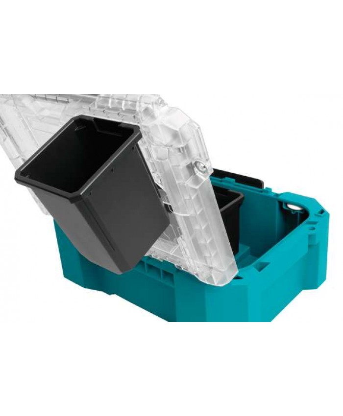 Globok kompaktni organizator s prozornim pokrovom Makita P-91067