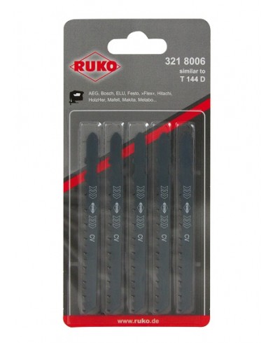 Garnitura listov za vbodno žago Ruko 8006