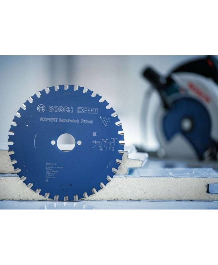 List za krožno žago Bosch EXPERT Sandwich Panel 165 x 2/1,6 x 20 mm, T30 2608644366