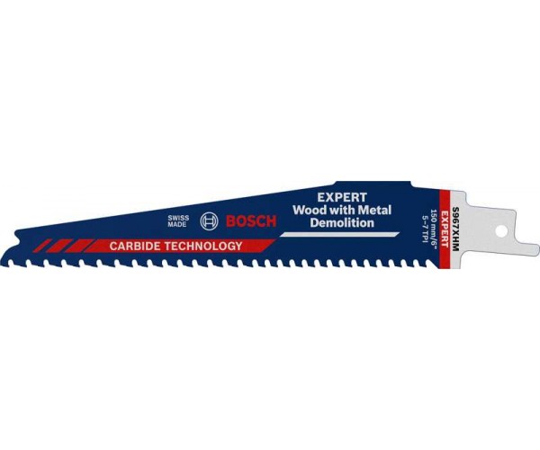 List za sabljasto žago Bosch EXPERT Wood with Metal Demolition S967XHM 2608900396