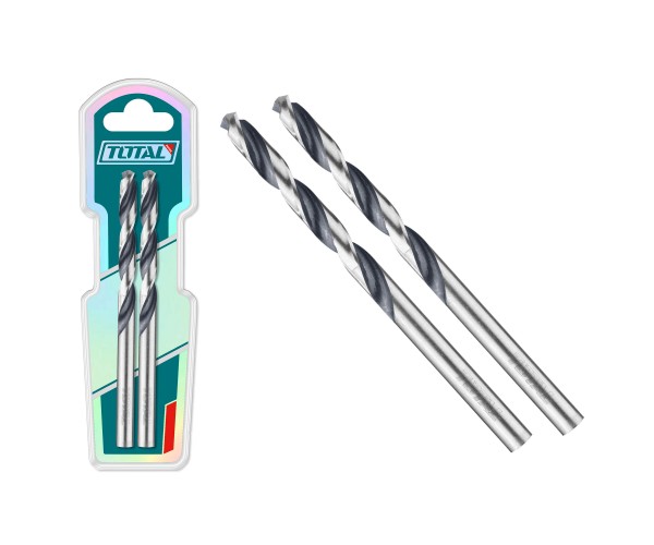 HSS 4341 vrtalni sveder 2mm / 2pcs / INDUSTRIAL (TAC1200024) Total Tools