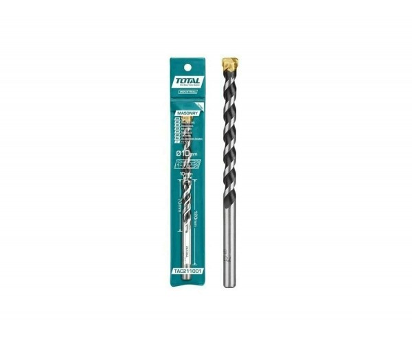 Sveder za beton 10x120mm/ INDUSTRIAL (TAC211001) Total Tools
