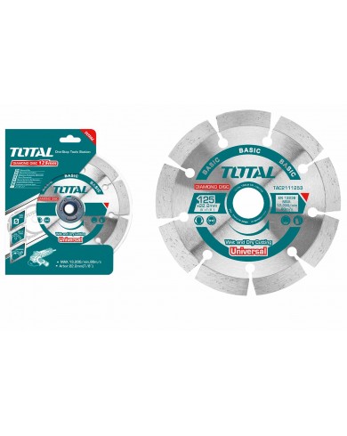 Diamantna rezalna plošča 125mm (TAC2111253M) Total Tools