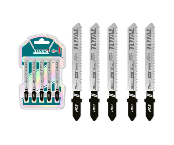 5-delni set listov za vbodno žago za les 100 mm (TAC51101B) Total Tools