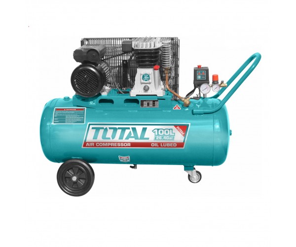Zračni kompresor 100L / 2.2 kW / 92db / 8bar/INDUSTRIAL (TC1301006E) Total Tools