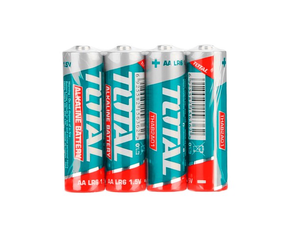 Alkalna baterija 1,5V / LR06 / AA / 4pcs (THAB2A01) Total Tools