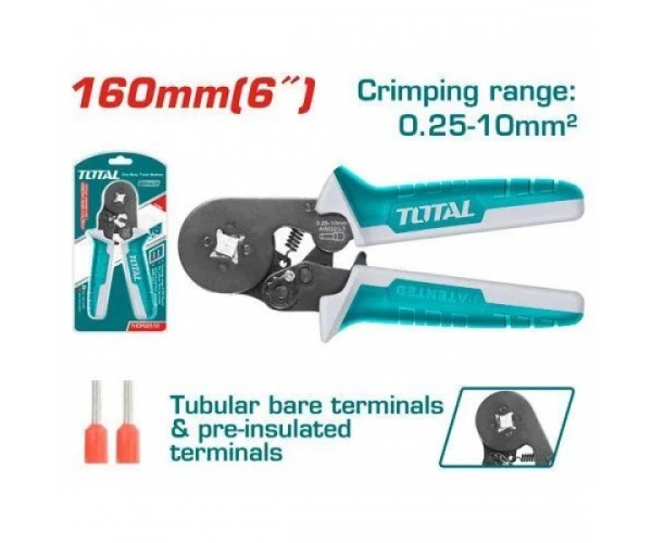 Krimp klešče za stiskanje žice 160mm / INDUSTRIAL (THCPG2510) Total Tools