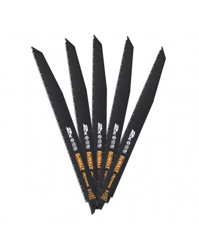 Žagin list - lisičji rep 305 mm TPI6 5 kos DEWALT DT2314L