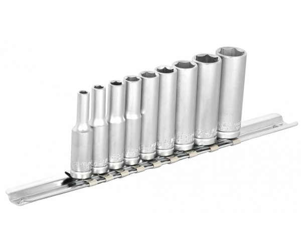 KLJUČI NASADNI 1/4" DOLGI NA OBEŠALU Art.188H6LP9 Unior 622629