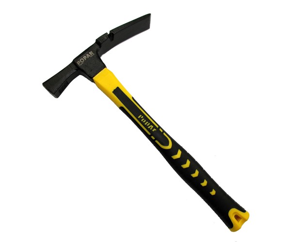 KLADIVO ZIDARSKO Ročaj fiberglas, plastificiran, POPAR. KLADIVO ZIDARSKO Ročaj fiberglas, plastificiran, POPAR.